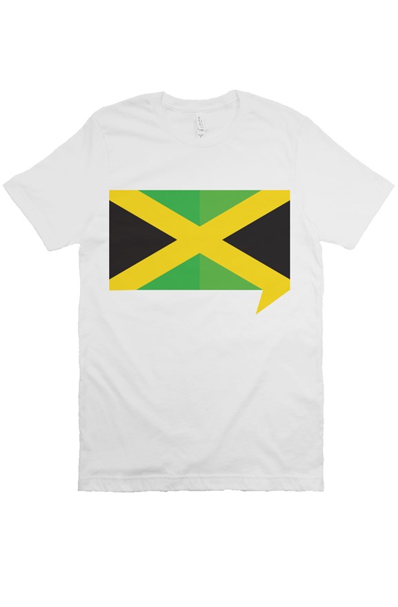 Jamaica BLV Sports T White Front
